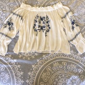 Women’s off the shoulder top